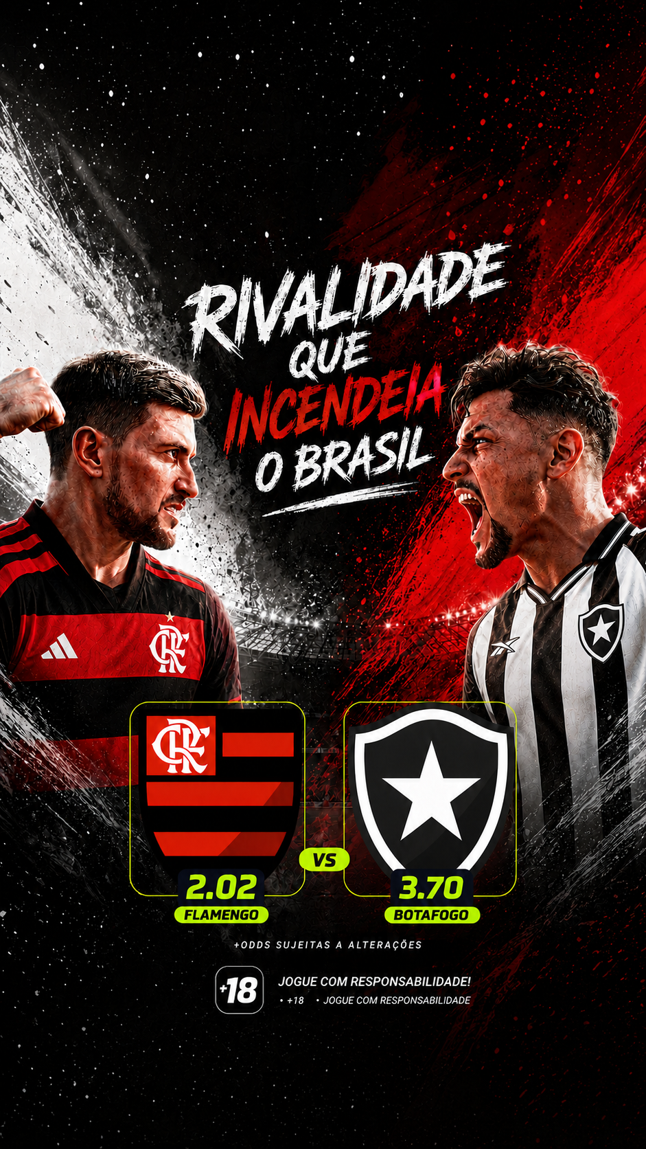 Criativo 4 — Flamengo vs Botafogo